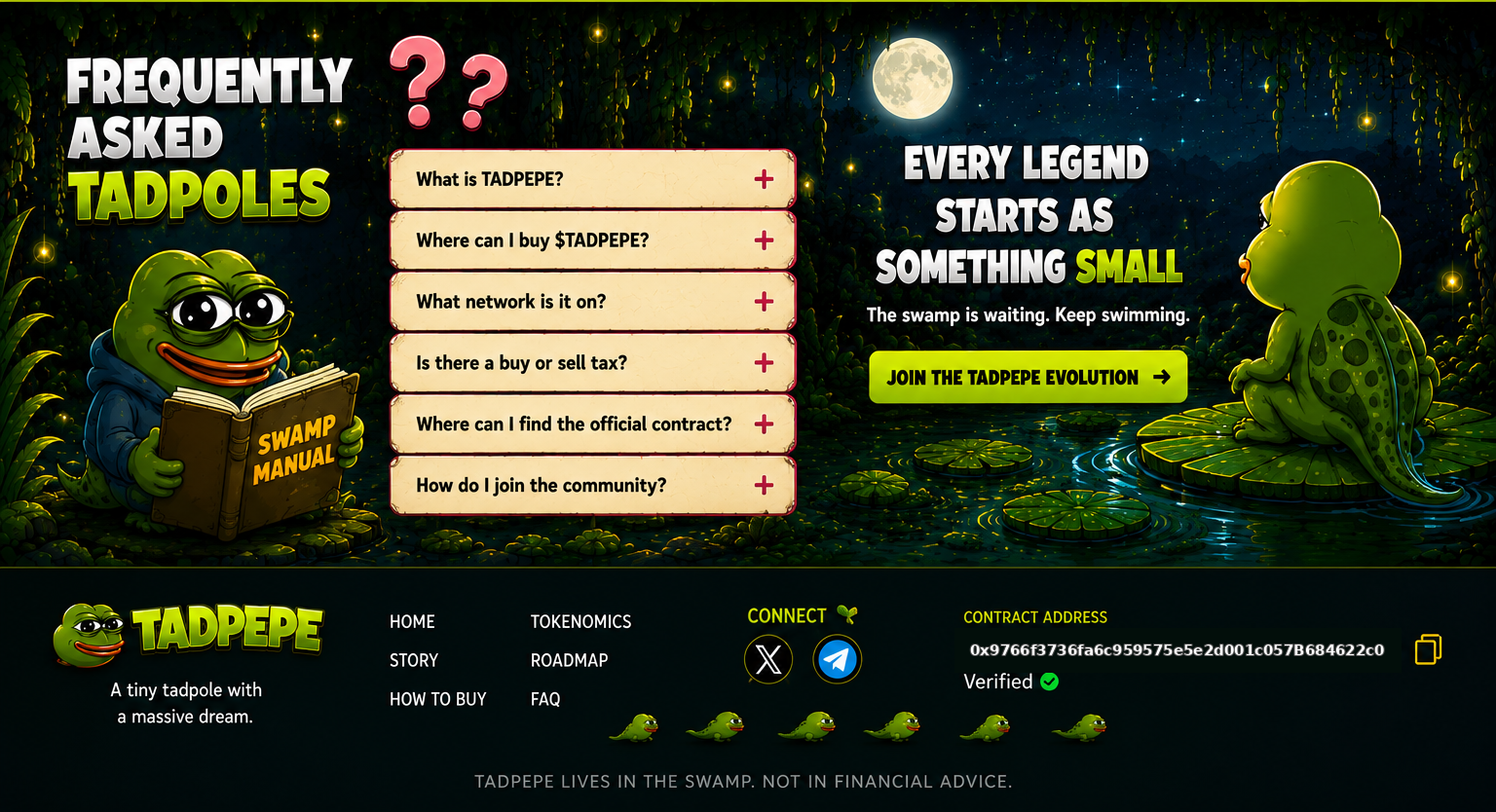TADPEPE frequently asked questions